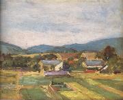 Landscape in Lower Austria (mk12), Egon Schiele